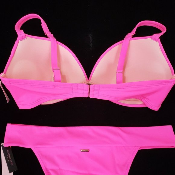 VICTORIA'S SECRET Swim Top 38D Brazilian Bottom L - Picture 8 of 8